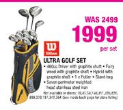 Wilson Ultra Golf Set-Per Set