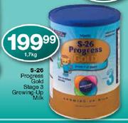S-26 Progress Gold Stage 3 Growing-Up Milk-1.7kg