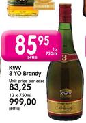 KWV 3 Yo Brandy-750ml