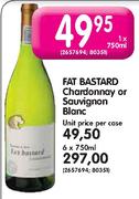 Fat Bastard Chardonnay or Sauvignon Blanc-750ml