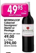 Beyerskloof Cabernet Sauvignon/Merlot or Pinotage-750ml