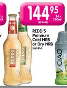 Redd's Premium Cold NRB or Dry NRB-24 x 330ml