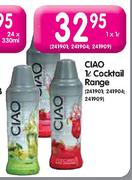 Ciao Cocktail Range-1Ltr Each