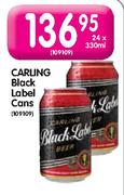 Carling Black Label Cans-24 x 330ml