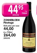 Zonnebloem Pinotage-6 x 750ml