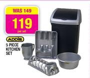 Addis 5 Piece Kitchen Set-Per Set
