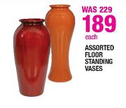 Floor Standing Vases Assorted-Each