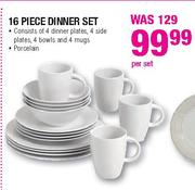 16 Piece Dinner Set-Per Set