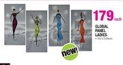 Global Panel Ladies-300 x 600mm Each
