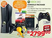Xbox 360 Console Package
