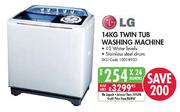 LG Twin Tub Washing Machine-14kg