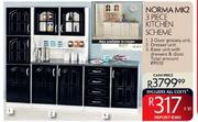 Norma MK2  3 Piece Kitchen Scheme
