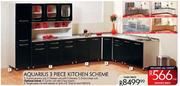 Aquarius 3 Piece Kitchen Scheme