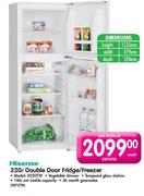 Hisense Double Door Fridge/Freezer-220ltr Each