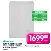 Hisense Chest Freezer-130ltr Each