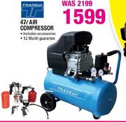 Tradeair 47L Air Compressor-Each