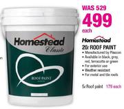 Homestead 20L Roof Paint-Each