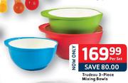 Trudeau 3-Piece Mixing Bowls