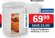 Sistema Foodsaver With Cup-3.25L