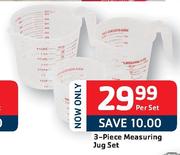 3-Piece Measuring Jug Set