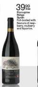 Porcupine Ridge Syrah-750ml