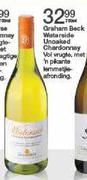 Graham Beck Waterside Unoaked Chardonnay-750ml