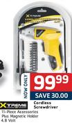 Xtreme Cordless Screwdriver
