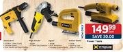 Xtreme Impact Drill-550W,Angle Grinder-600W,Jigsaw-400W Or Orbital Sander-150W Power Tools Each