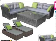 6 Piece Panama Wicker set-Per Set