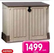 Keter Woodlands Shed-Each
