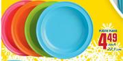 Plastic Plates-22.5cm Each