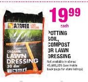 Potting Goil Compost Or Lawn Dressing-Each
