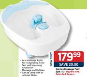 Carmen Massage Foot Spa-Each
