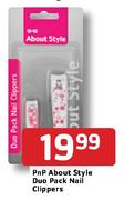 Pnp About Style Duo Pack Nail Clippers