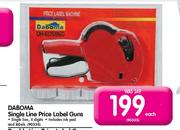 Daboma Single Line Price Lable Guns-Each