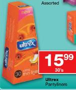 Ultrex Pantyliners-30's