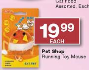 Pet Shop Running Toy Mouse-Each