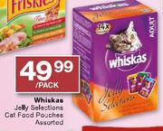 Whiskas Jelly Selections Cat Food Pouches Assorted-Per Pack