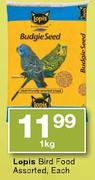 Lopis Bird Food Assorted-1kg Each