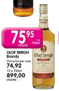 Olof Bergh Brandy-750ml