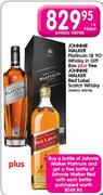 Johnnie Walker Platinum 18 YO Whiskey In Gift Box-750ml