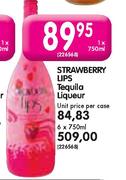 Strawberry Lips Tequilla Liqueur-750ml
