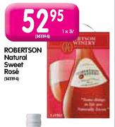 Robertson Natural Sweet Rose-3Ltr