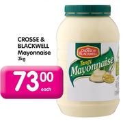 Crosse & Blackwell Mayonnaise-3kg Each