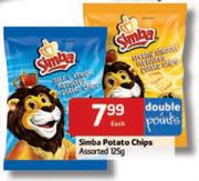 Simba-Potato Chips Assorted-125g Each