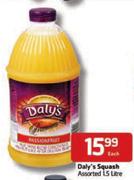 Daly's Squash Assorted-1.5ltr Each