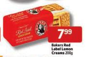 Bakers Red Label Lemon Creams-200g