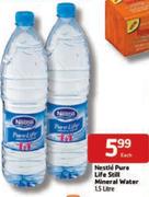 Nestle Pure Life Still Mineral Water-1.5ltr Each