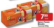 Bakers Tennis Biscuits-Each