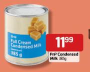 PnP Condensed Milk-385g Each